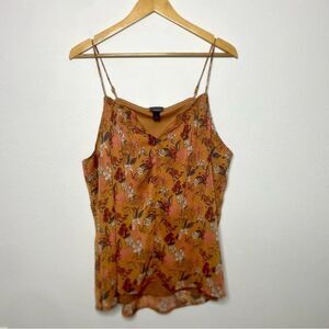 Daytrip Autumn Rust Floral Sundress L